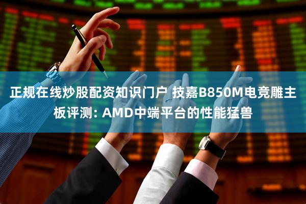 正规在线炒股配资知识门户 技嘉B850M电竞雕主板评测: AMD中端平台的性能猛兽