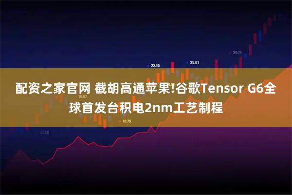 配资之家官网 截胡高通苹果!谷歌Tensor G6全球首发台积电2nm工艺制程